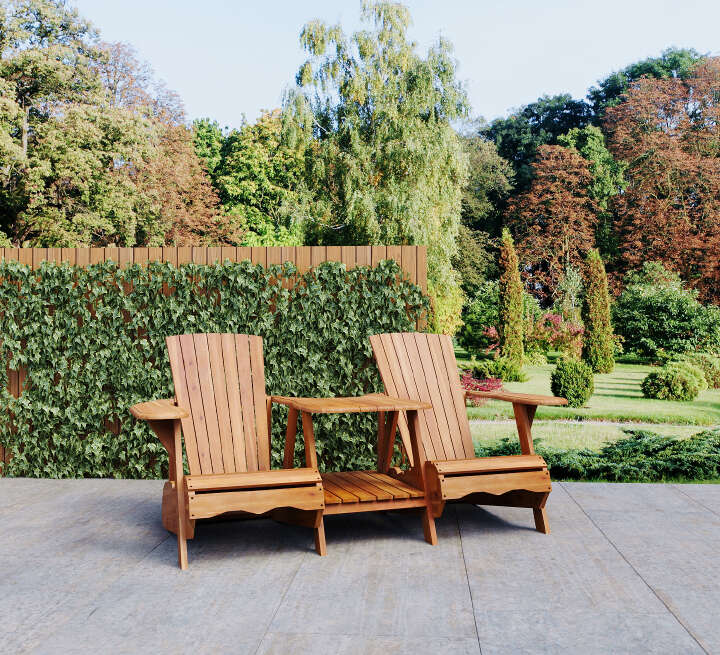 Double Relax-Chair natur